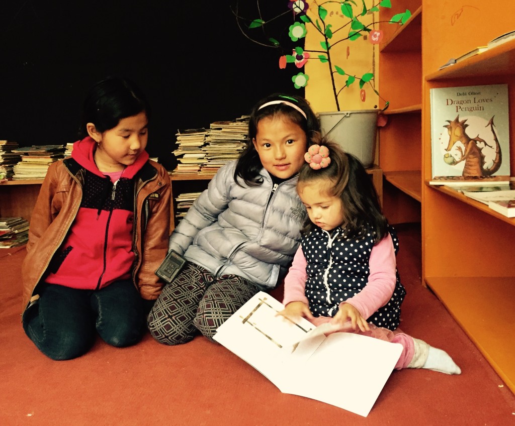 A little reader..